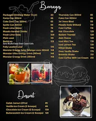 The Hideout Cafe menu 1