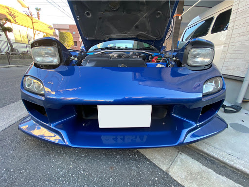 マツダ Rx 7を華麗にカスタム By ネギトロ 19 12 28 明日のリトラmtに向けて 納車時から気になってた微妙なリトラカバーのズレを調整 お目目パッチリ Cartune