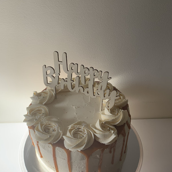 Dulce de Leche birthday cake