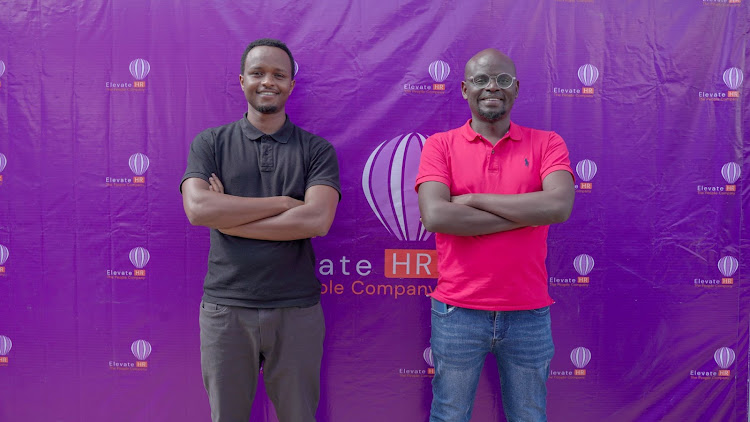 ElevateHR Africa’s CEO kennedy Nyabwala & Co-Founder Kefa Mutuma