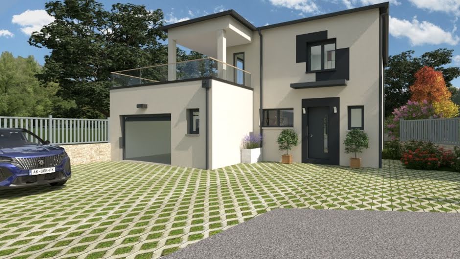 Vente maison neuve 4 pièces 105 m² à Pizay (01120), 370 000 €