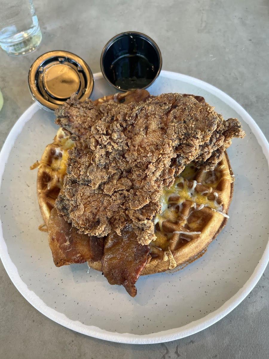 Gluten free southerner waffle