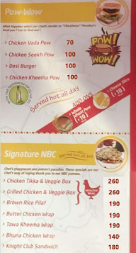 Nothing But Chicken menu 5