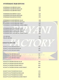 Biryani Factory menu 4