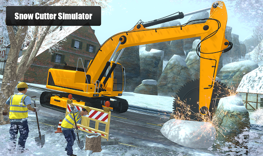 Snow Cutter Excavator Simulator 2020