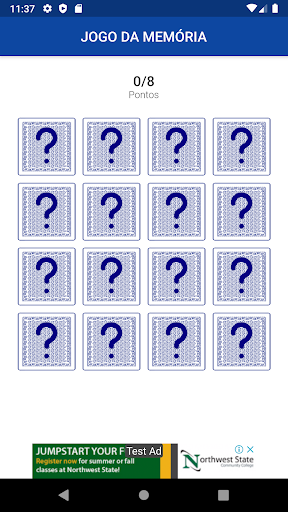 Jogo da Memória Memory Game