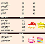 Cake Adda menu 3