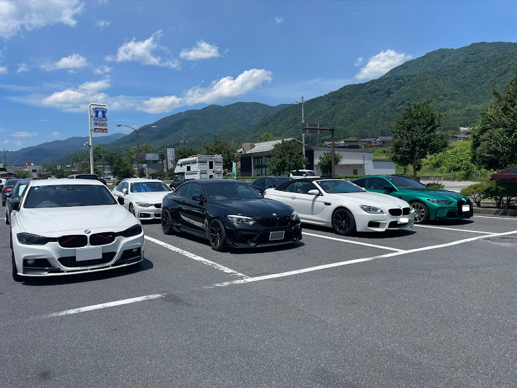 M2 クーペの岩魚ツーリング・岩魚完売終了☑️・またお蕎麦w・のんびりツーリング・めちゃくちゃ暑い🥵に関するカスタム事例の投稿画像8枚目