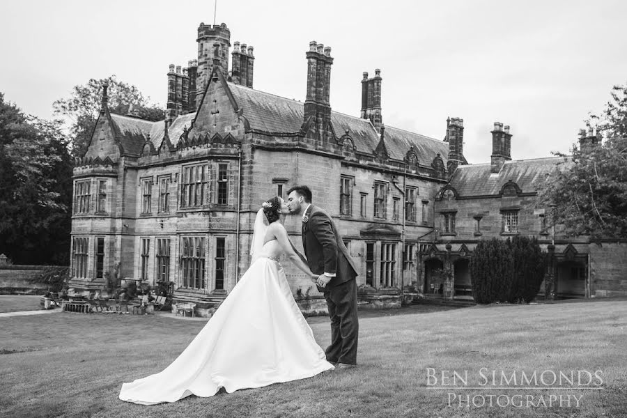 Wedding photographer Ben Simmonds (bensimmondsphoto). Photo of 2 July 2019