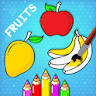 Fruits Coloring & Drawing Book icon