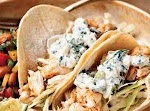 Fish Tacos with Lime-Cilantro Crema was pinched from <a href="http://www.myrecipes.com/recipe/fish-tacos-with-lime-cilantro-crema-10000001559245/" target="_blank">www.myrecipes.com.</a>