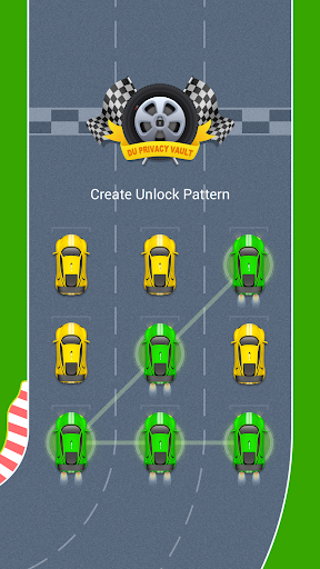 Racing: App Lock Theme