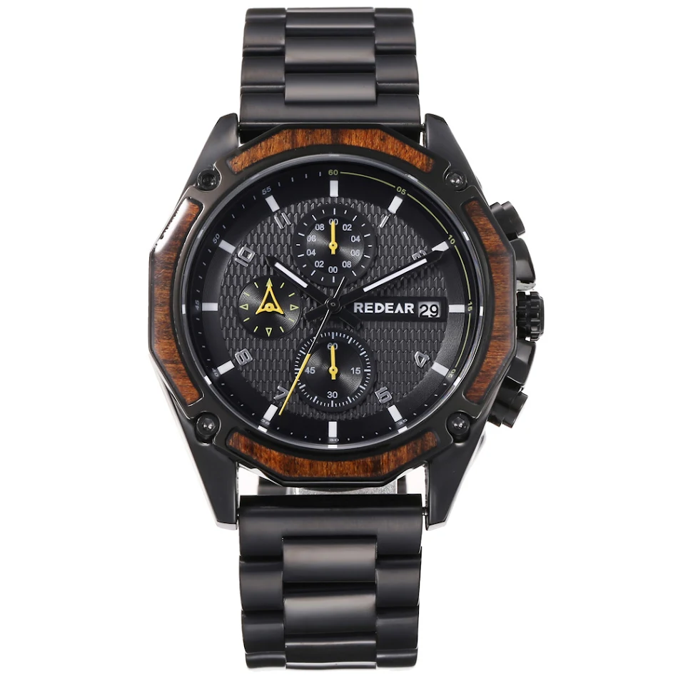 Montre quartz multifonction étanche — Précision, robustesse et étanchéité pour une performance optimale au quotidien.