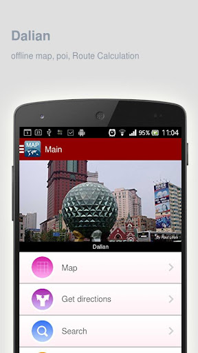 Dalian Map offline
