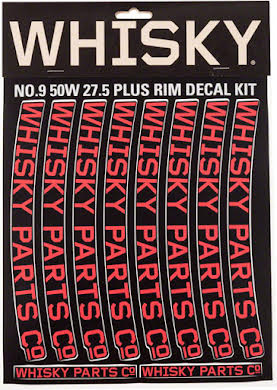 Whisky Parts Co. No 9 Carbon 50w Rim Decal Kit for 2 Rims alternate image 0