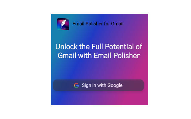 Email Polisher for Gmail Preview image 0