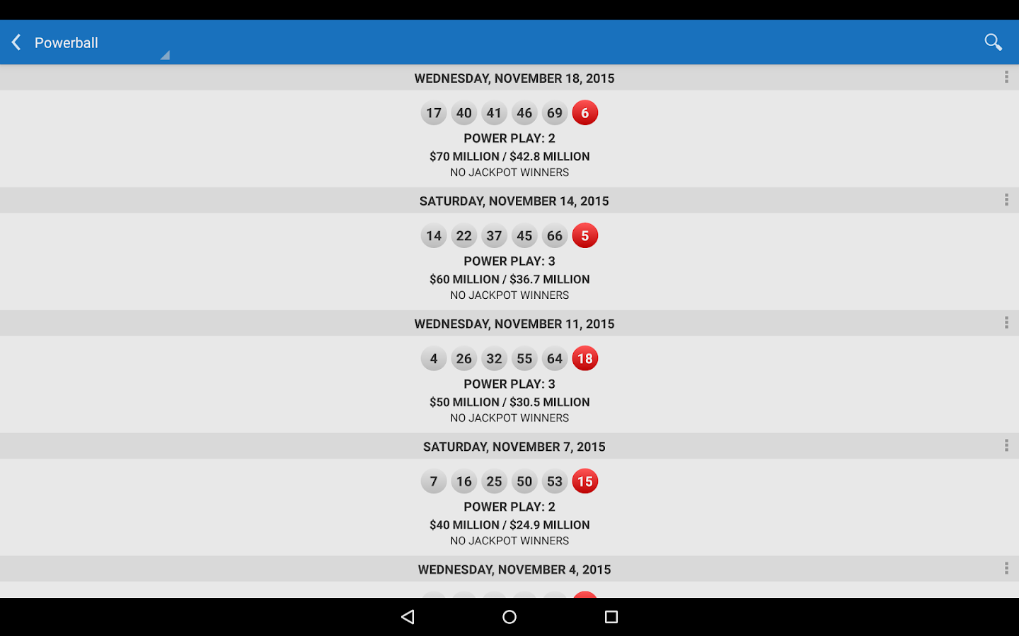 Lotto Results Premium - Lottery Games in US - Android Apps on Google Play