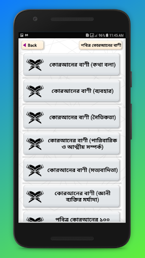 পবিত্র কোরআনের বাণী - The Word of the Holy Quran