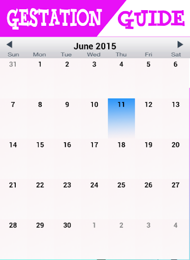 Gestation Guide: Pregnancy app