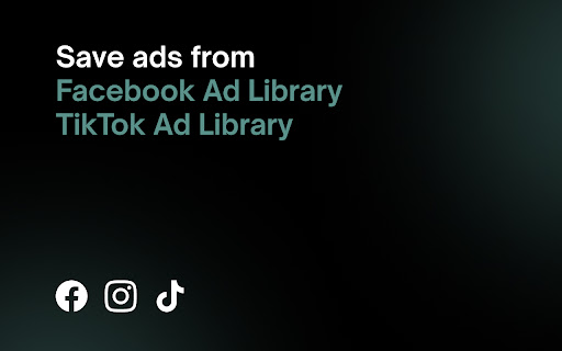 AdBrownie - Save Meta & TikTok Ads