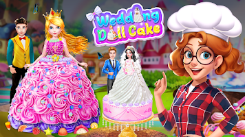 Wedding Dress: Doll Cake Games Screenshot 2 of 6