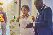 Sandile Makhanya and Gugu Nxele's wedding.