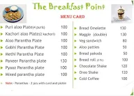 The Breakfast Point menu 1