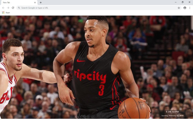 CJ McCollum New Tab & Wallpapers Collection