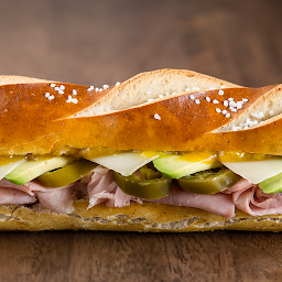 Sergio’s Special on Organic Baguette 