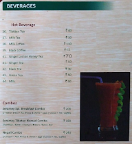 Sera Mey Mess menu 1