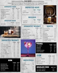 Second Home Lounge menu 2