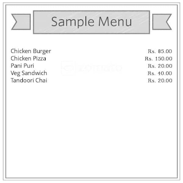 Garamm Chai Cafe menu 