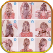 Easy Girls Hairstyle Step by Step 3.0 Icon