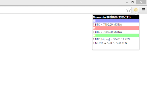 Monacoin viewer