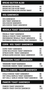 Luvish Fast Food menu 1