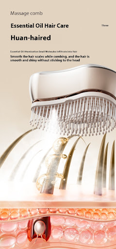 Title 8, Hair Care Spray Massage Comb Care Head Meridian...