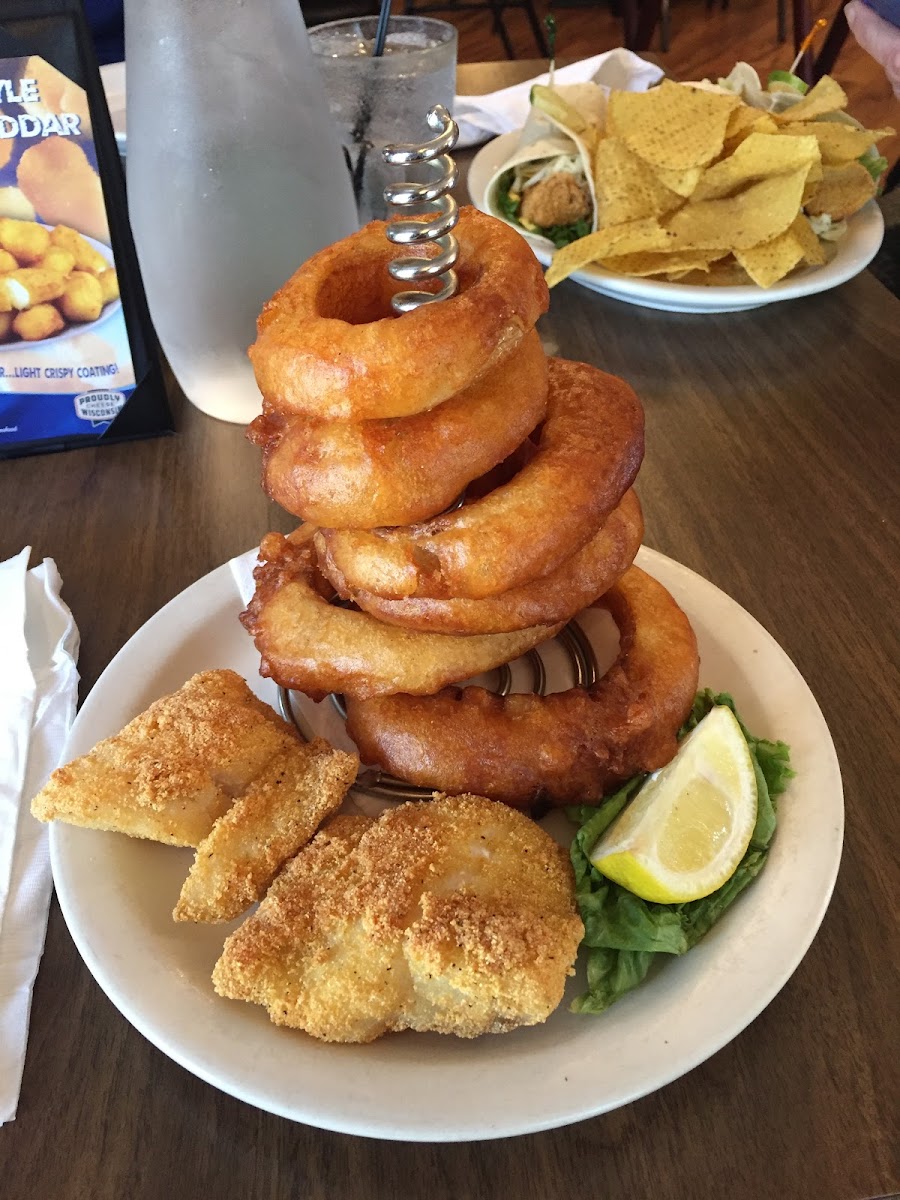 Gluten-Free Fish & Chips at Camp INN Lodge