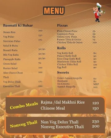 Shri Krishna Restaurant menu 