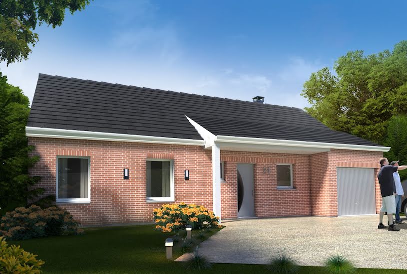  Vente Terrain + Maison - Terrain : 976m² - Maison : 88m² à Abbeville (80132) 