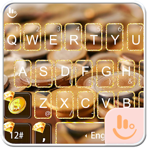 Download Gold Coin Keyboard Theme For PC Windows and Mac