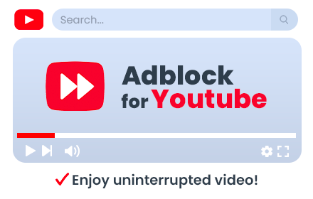 Adblock for Youtube - skip ads small promo image