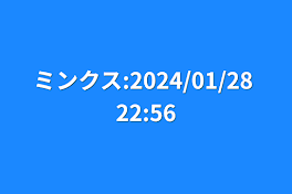 ミンクス:2024/01/28 22:56