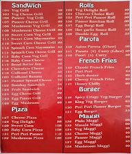 Sri Ganesh Juice Junction menu 2