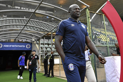 SuperSport United coach Kaitano Tembo.