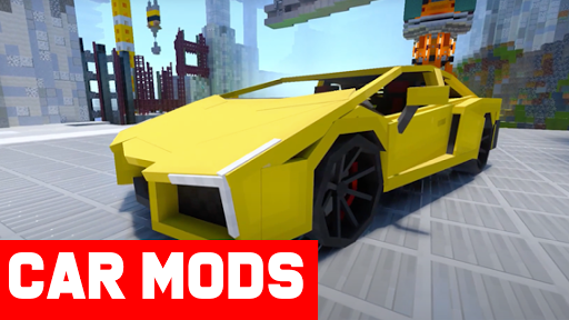 Car Mods for MCPE. Cars Addons  Mod for Minecraft