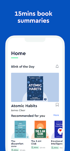 Screenshot Blinkist: Book Summaries Daily