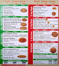 Pizza King menu 1