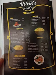 The Netrik's Joint menu 2