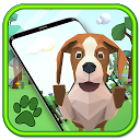 ダウンロード 3D Cute puppy theme&Lovely dog wallpa をインストールする 最新 APK ダウンローダ