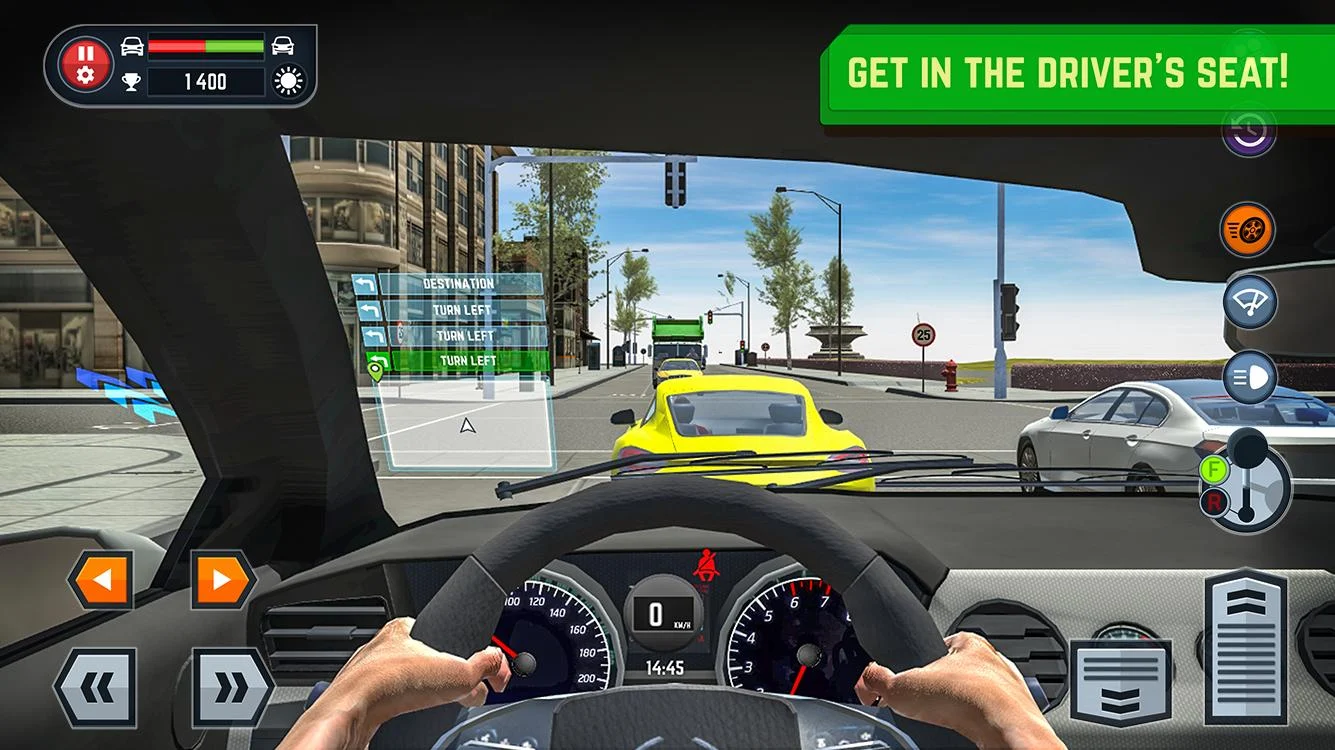   Car Driving School Simulator- 스크린샷 